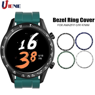 Hot case vòng bezel đồng hồ bằng thép không gỉ cho xiaomi huami amazfit gtr 47mm vòng quay tốc độ quay số quy mô tachymeter vỏ bảo vệ