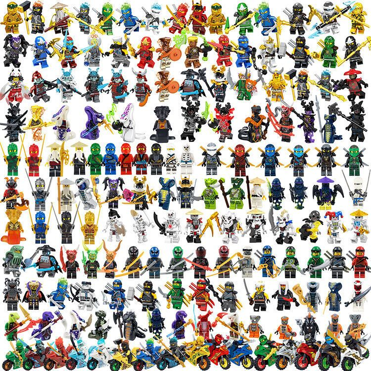 500+ pcs / set ninjago minifigures ninja building blocks đồ chơi hình nhỏ xếp hình giáo dục quà tặng đồ chơi trẻ em