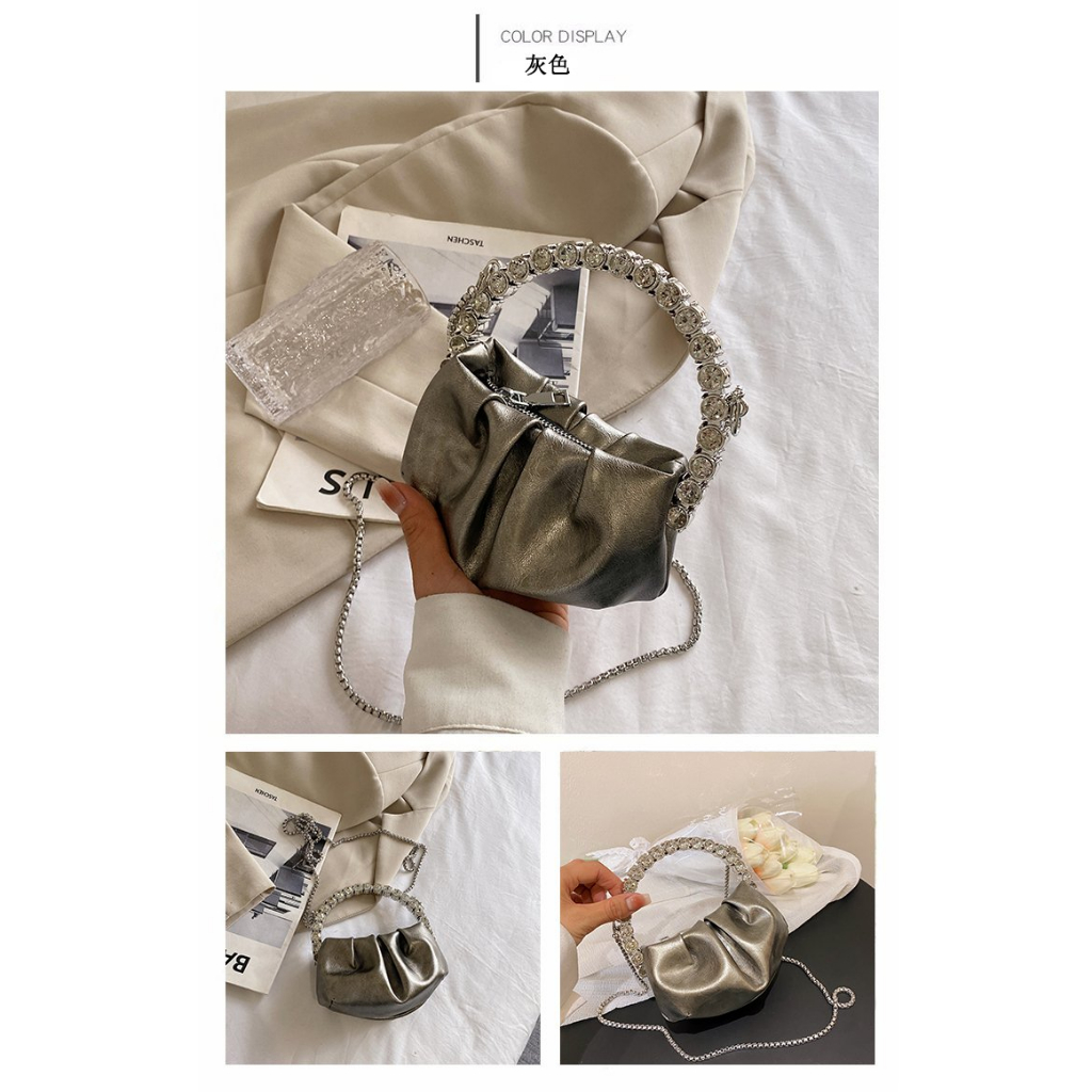 Túi Đeo Chéo Thời Trang Hàn Cho Nữ Túi xách sáng bóng