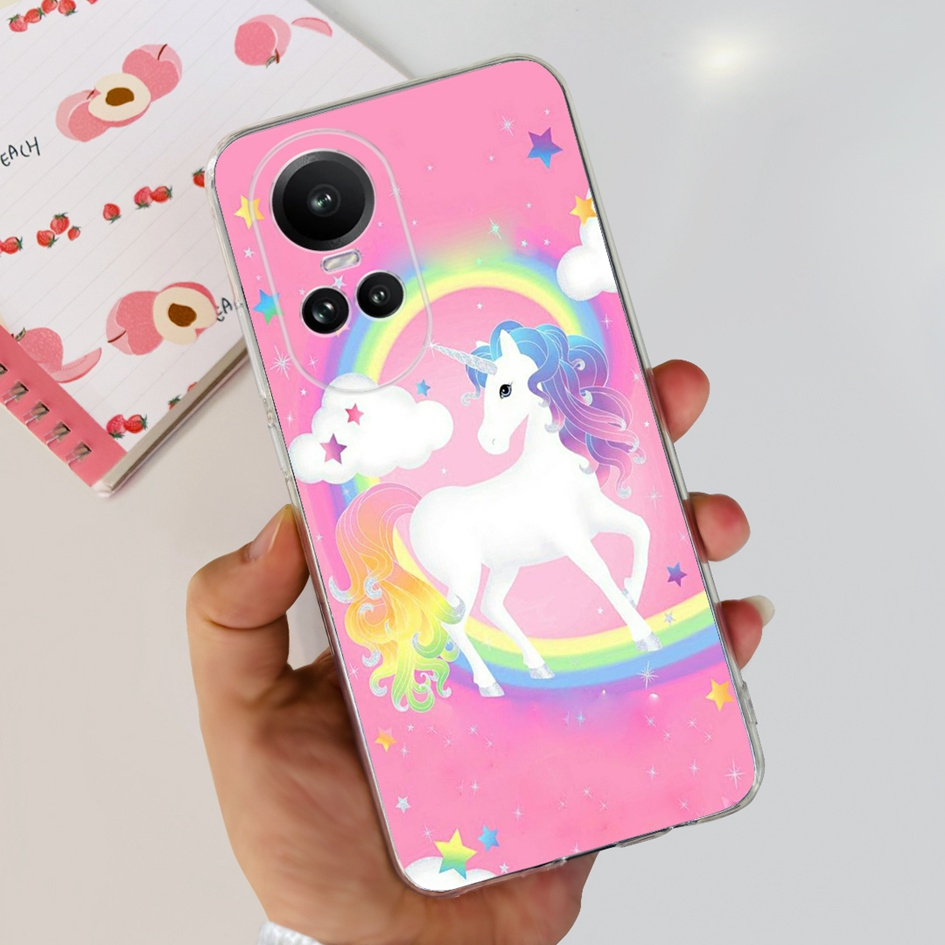 2023 vỏ in mới cho oppo reno 10 pro 5g vỏ điện thoại silicon trong suốt mềm mại cho oppo reno10 pro vỏ cph2525