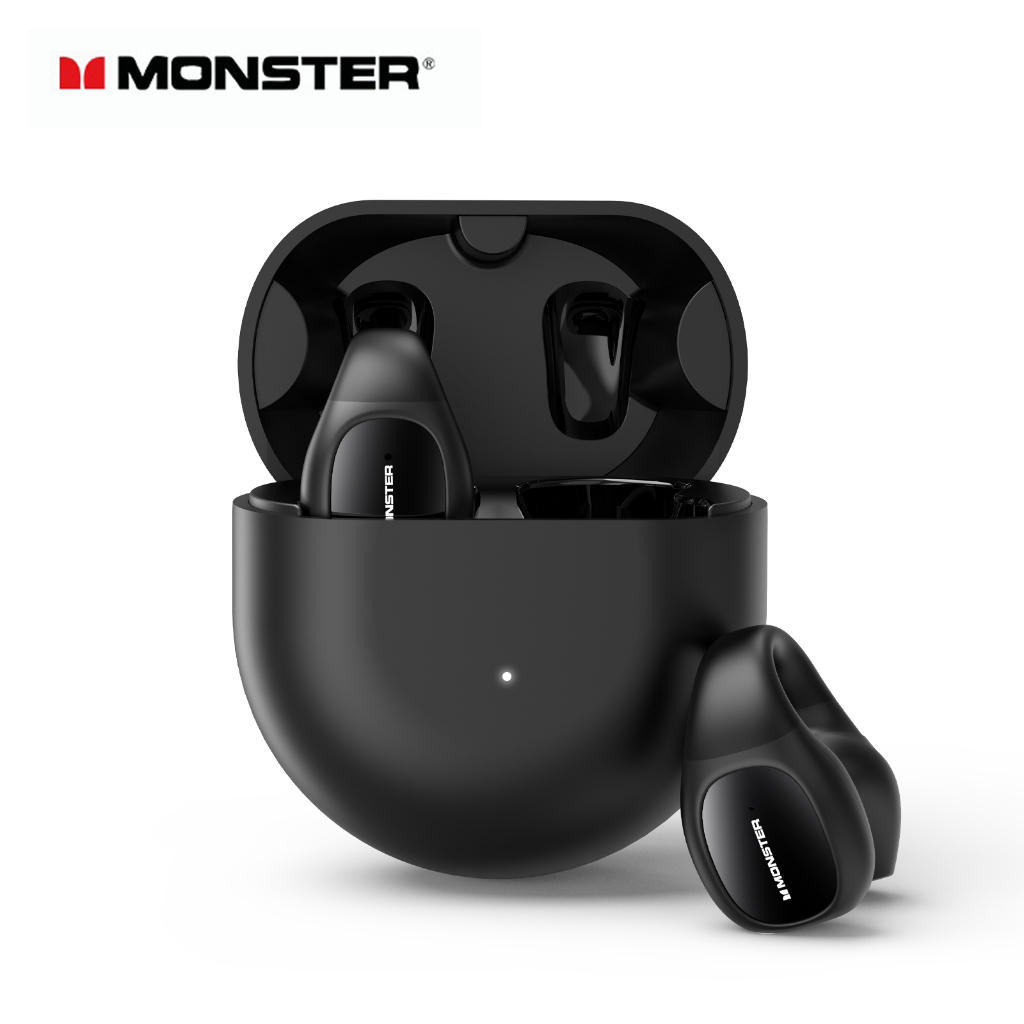 Monster Open Ear 200 Tai Nghe Kẹp Vành Tai Không Dây Bluetooth 5.3 Thể Thao HiFi Chống Nước Có Mic