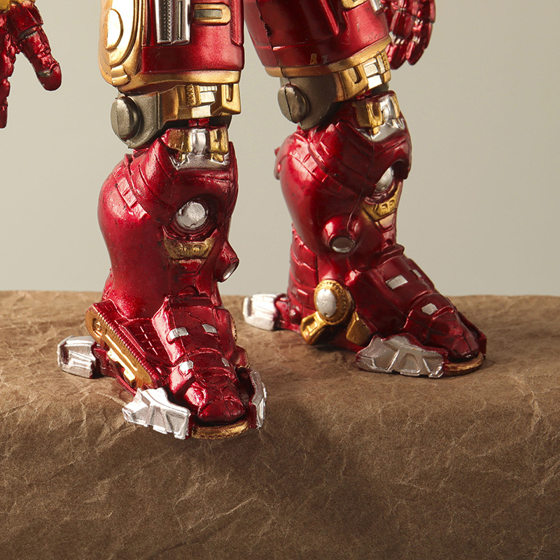 17cm marvel avengers: age of ultron tony stark iron man hulk buster mark xliv pvc action figures bộ sưu tập mô hình búp bê đồ chơi trẻ em quà tặng