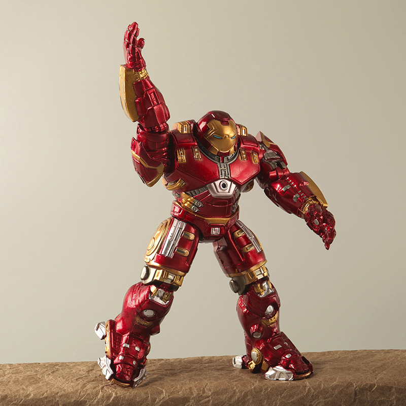 17cm marvel avengers: age of ultron tony stark iron man hulk buster mark xliv pvc action figures bộ sưu tập mô hình búp bê đồ chơi trẻ em quà tặng