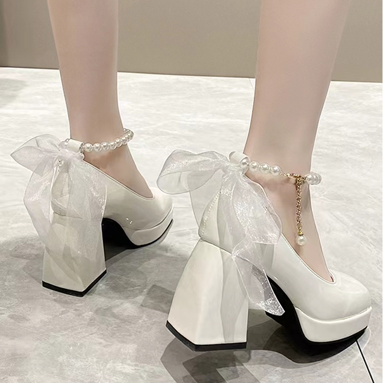 FEIJIANU dép nữ giày sandal nữ dép đế cao đi biển Thoải Mái Xinh Xắn 32Z230807010005