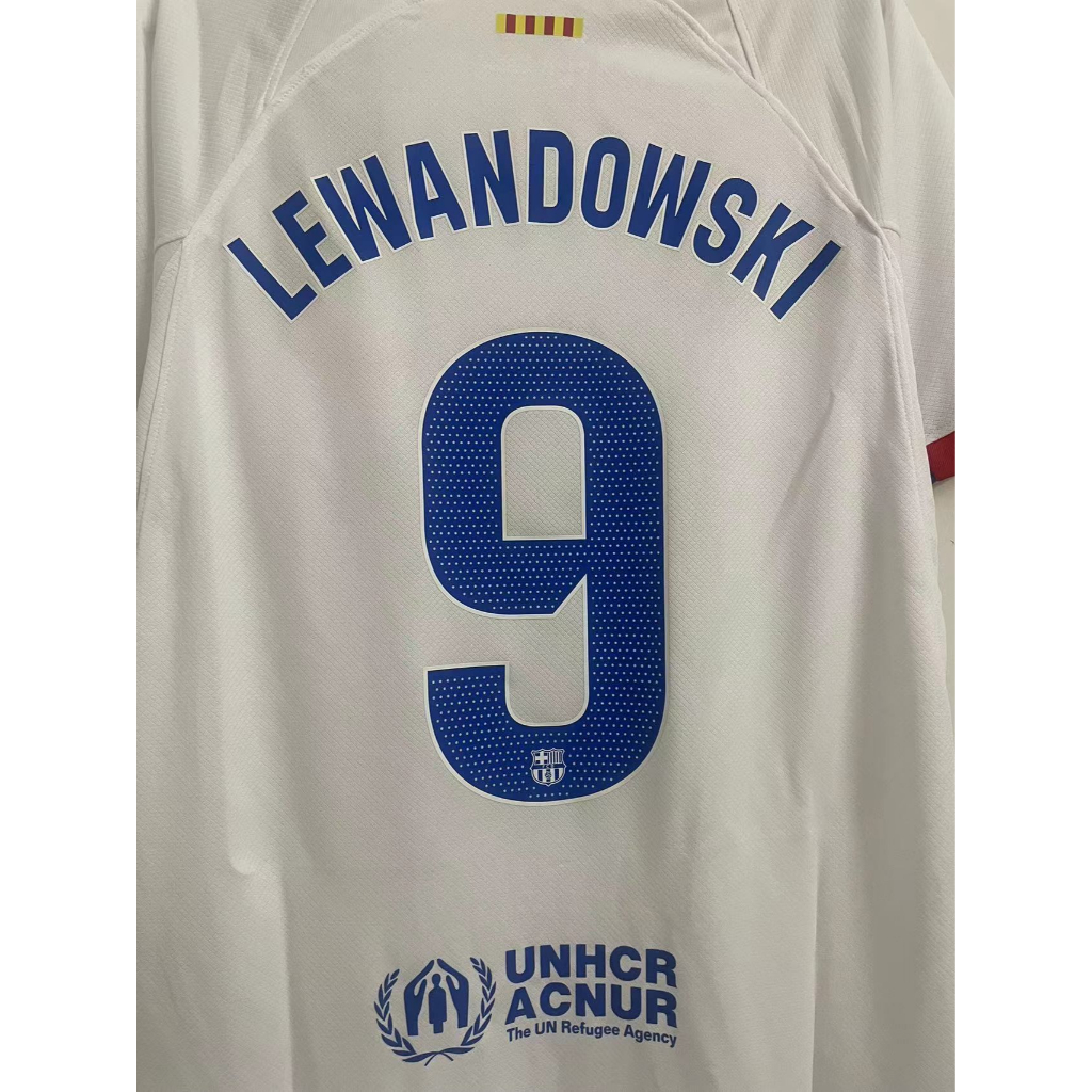 23-24 barcelona away  áo bóng đá s-4xl * chất lượng cao * t-shirt