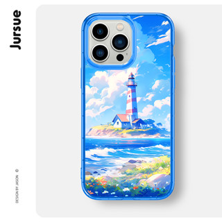  Ốp lưng JURSUE dễ thương đẹp đơn giản cho iPhone Case 16 15 14 13 12 11 Pro Max SE 2020 X XR XS ip 8 7 Plus XYH2040 