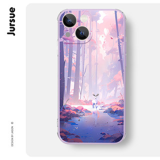 Ốp lưng JURSUE hoạt hình dễ thương đẹp cho iPhone Case 16 15 14 13 12 11 Pro Max SE 2020 X XR XS ip 8 7 Plus kute XYH2042