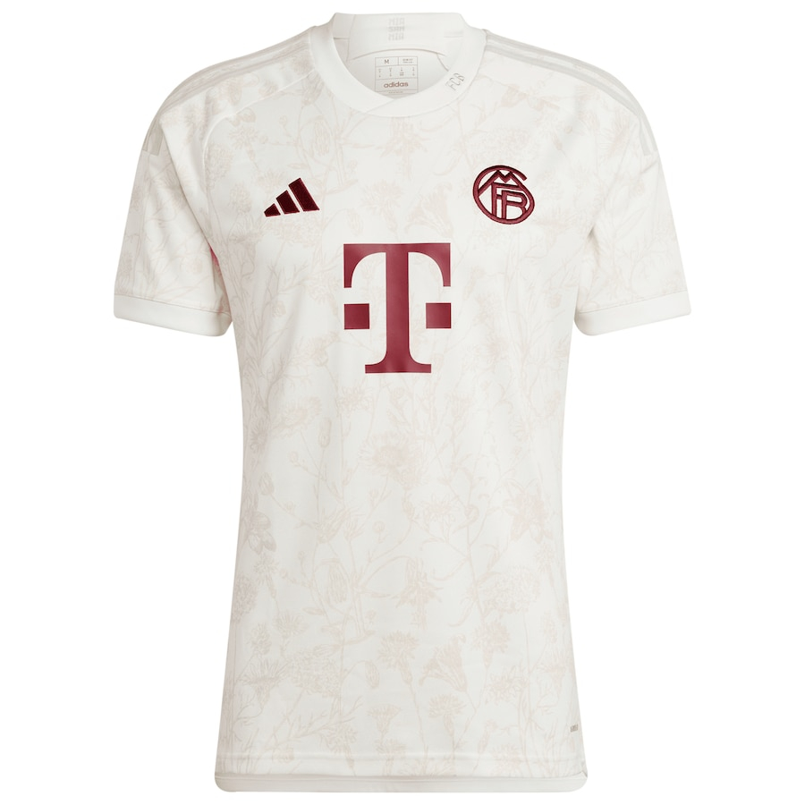 2023 bayern munich áo bóng đá nam trắng thứ ba