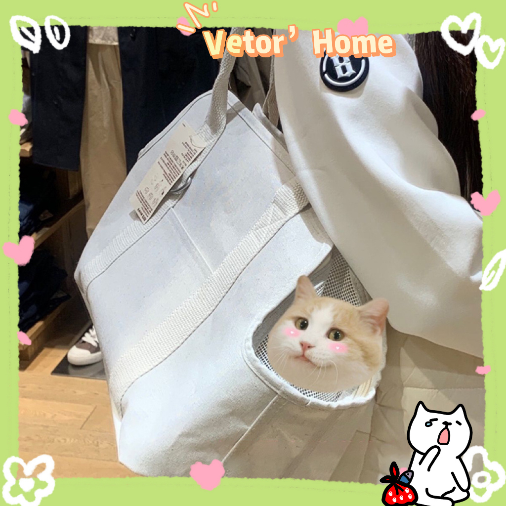 Túi đựng thú cưng REITINGE Tianai bằng vải lanh cotton