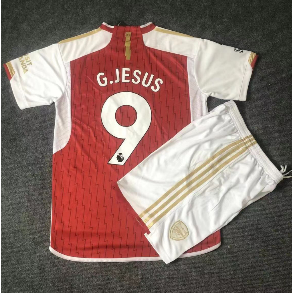 Áo Bóng Đá Số 2023/24 Arsenal Dành Cho Bé 2-13 Tuổi