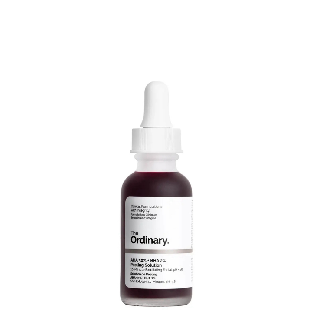 The Ordinary AHA 30%+BHA 2%  30ml Tinh chất Peel da Peeling Solution 30ml dành cho mọi loại da giúp loại bỏ thế bào chết
