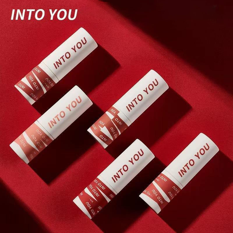 INTO YOU Son môi nữ diễn viên má hồng son môi sử dụng cốc chống dính son môi mờ