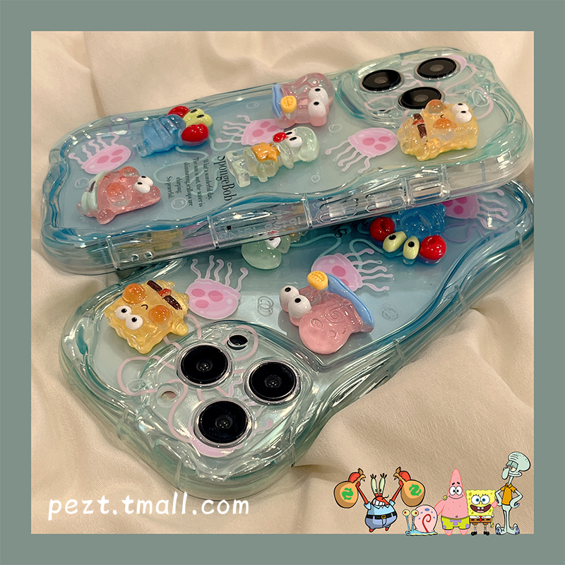 For vivo v27 5g v27e v25pro t1 5g v23 5g v23e 5g v23pro v21 5g v20pro v15 s1 y36 5g y16 y15a y15s cartoon cute new diy handmade three-dimensional sponge anti-drop phone case