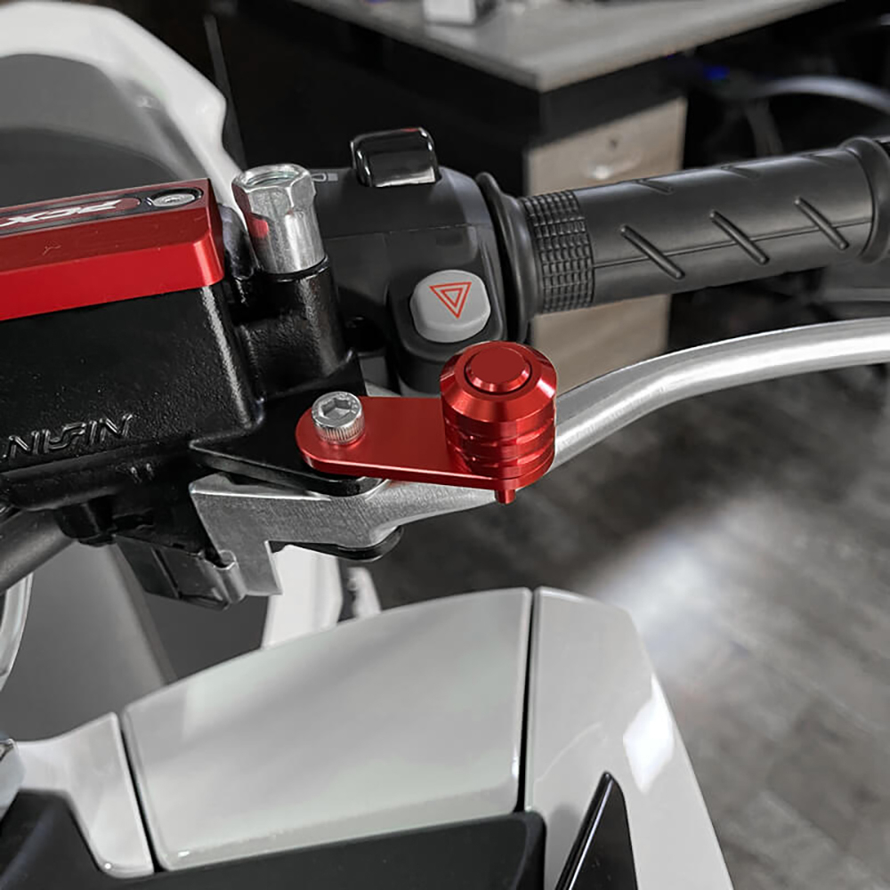 Đối với yamaha nvx aerox155 / 125 công tắc phanh đỗ xe máy bằng nhôm cnc phanh xe máy đòn bẩy khóa đỗ xe