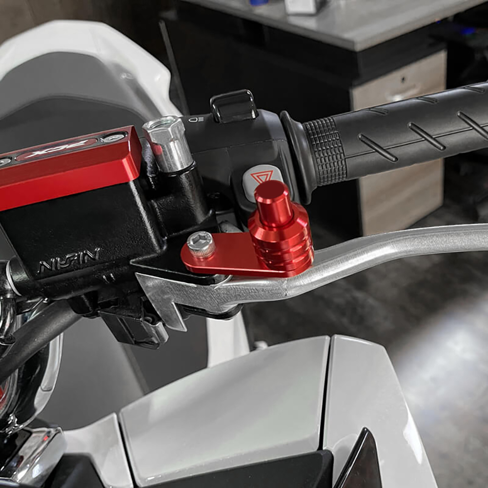 Đối với yamaha nvx aerox155 / 125 công tắc phanh đỗ xe máy bằng nhôm cnc phanh xe máy đòn bẩy khóa đỗ xe