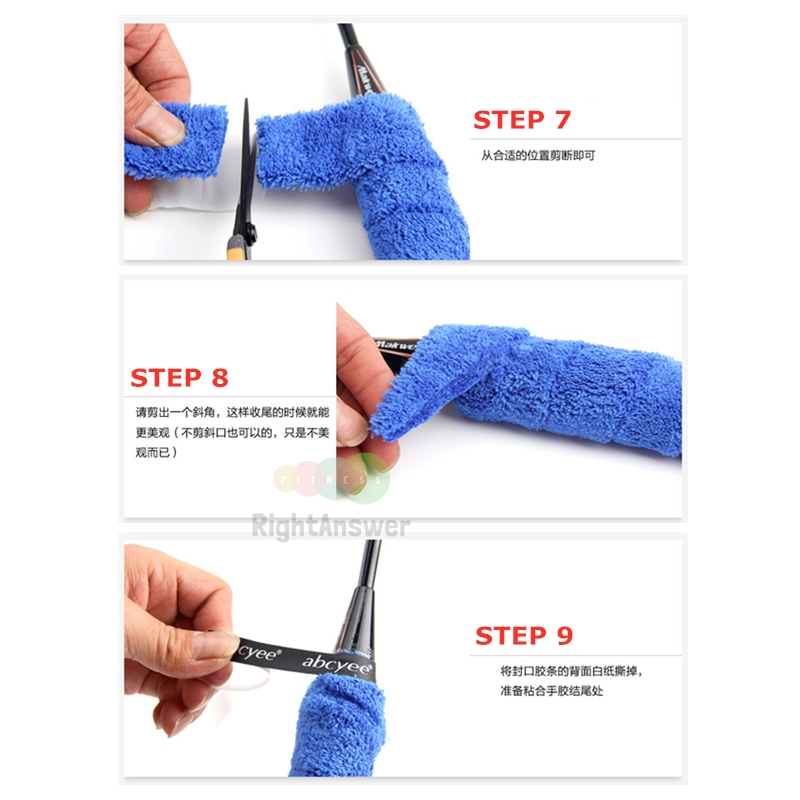 Khăn cầu lông grip tape anti-slip sweat absorbent tennis racket over grip