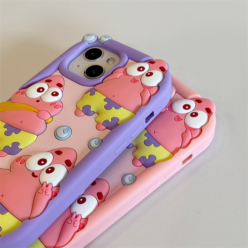 Ôp Điện Thoại Silicon Dẻo Họa Tiết Hoạt Hình 3d Dễ Thương Cho iphone 15 pro max 14 pro max 13 pro max 12 pro max Ốp