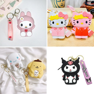  Doledo Ví Silicon Mini Đựng Tiền Xu   Son Môi   Tai Nghe Hình Chú Chó Hoạt Hình Kuromi Đáng Yêu 