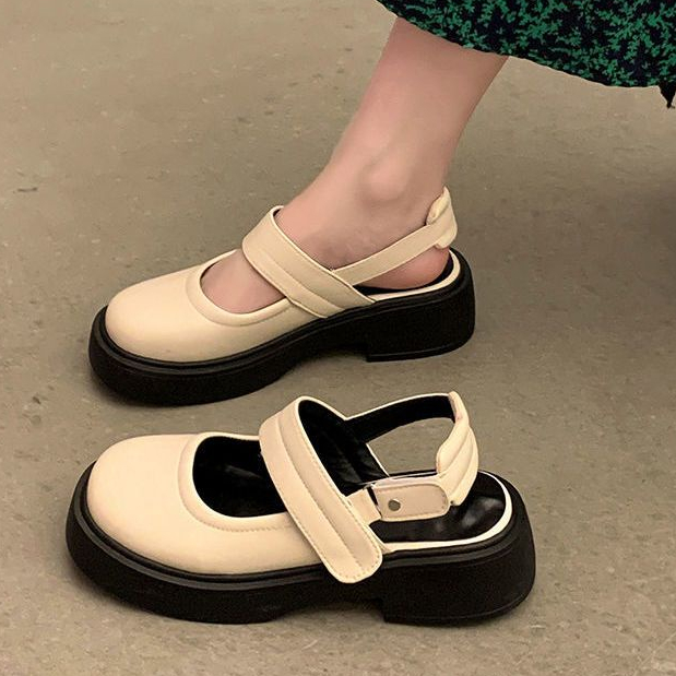 HHH Dép sandal nữ dép đi biển dép mary jane Đế Dày 2023NEW Thoải Mái Xinh Xắn 23062806