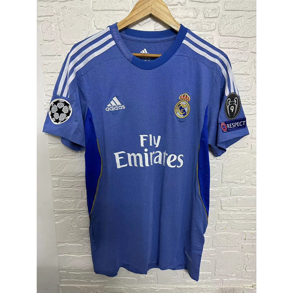 Áo Thun Đá Banh jersey 13-14 real-madri ronaldo Cao Cấp Phong Cách retro Swgio ramos