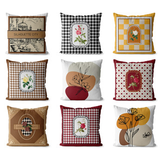 Vỏ gối hoa 70 70 70.60 60.50 50.45 45.40 40.Phòng khách sofa trang trí nội thất sofa đệm bao gồm. bộ đồ giường vuông vỏ bọc bằng bông.