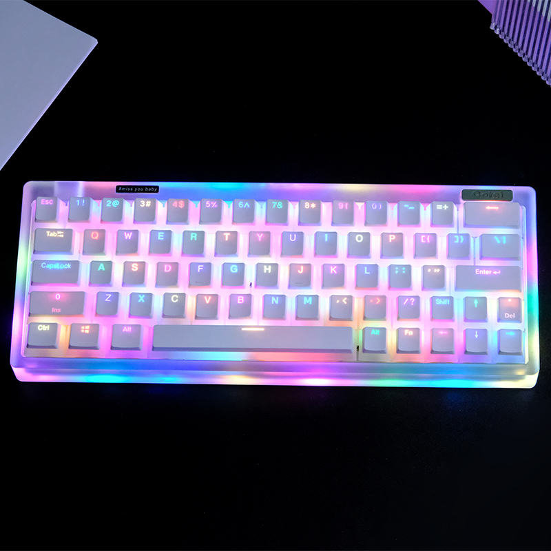 Pudding keycaps pbt dye-sub hồ sơ oem keycaps keycaps tùy chỉnh tương thích với công tắc cherry gateron mx