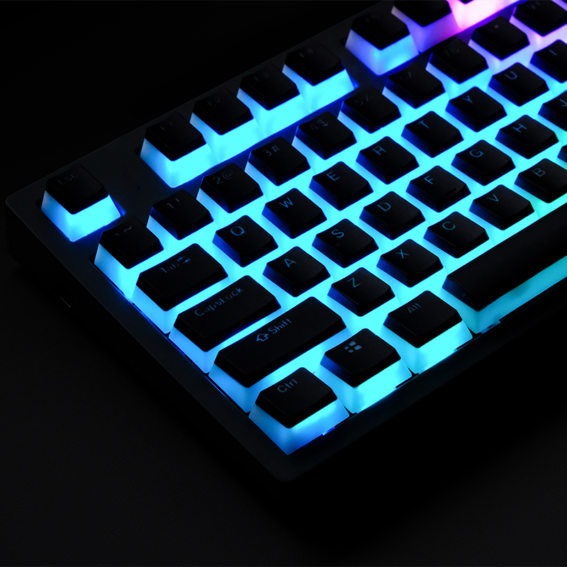Pudding keycaps pbt dye-sub hồ sơ oem keycaps keycaps tùy chỉnh tương thích với công tắc cherry gateron mx