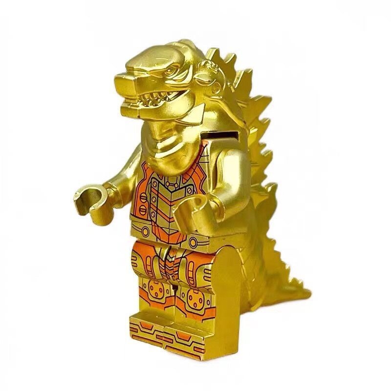 Godzilla glow in dark đồ chơi nhỏ túi mù hình ngẫu nhiên khối xây dựng