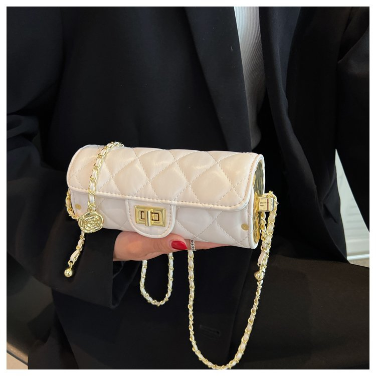 Thời Trang Túi Xách Đeo Chéo Màu Tương Phản Phong Cách Mới 2024