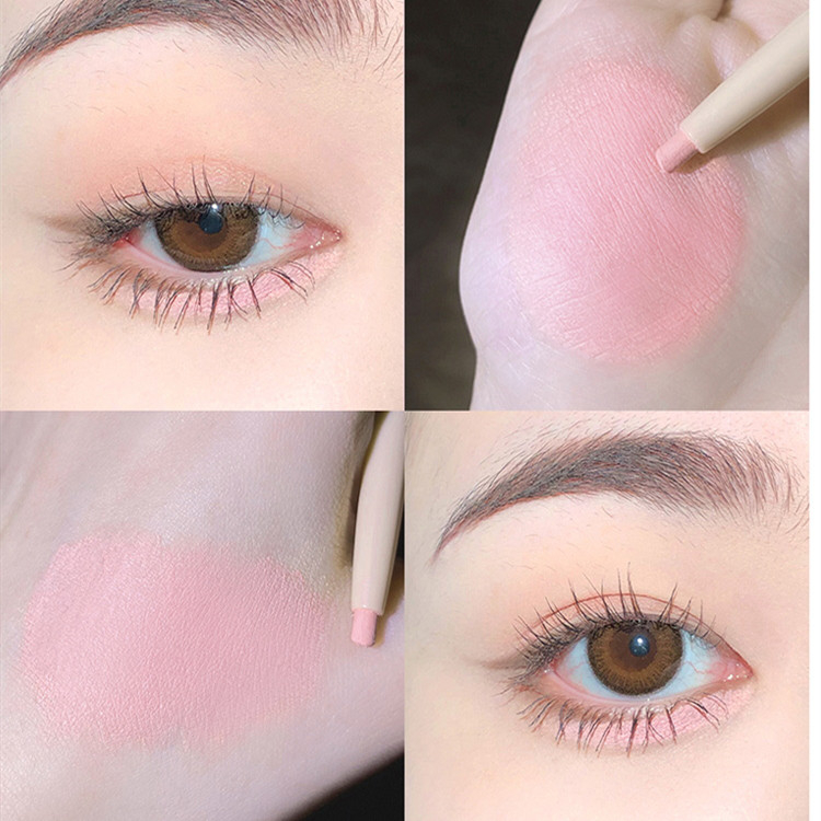 Bút vẽ bọng mắt GECOMO ánh nhũ làm to mắt trang điểm lâu trôi có 6 màu