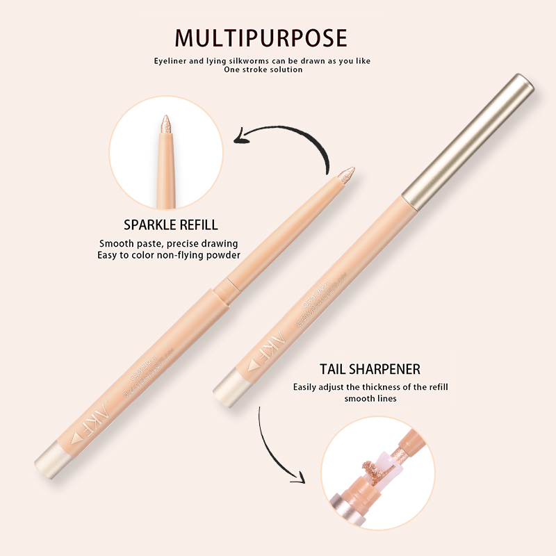 Bút kẻ mắt AKF chống thấm nước lâu trôi  chống nhòe 2mm