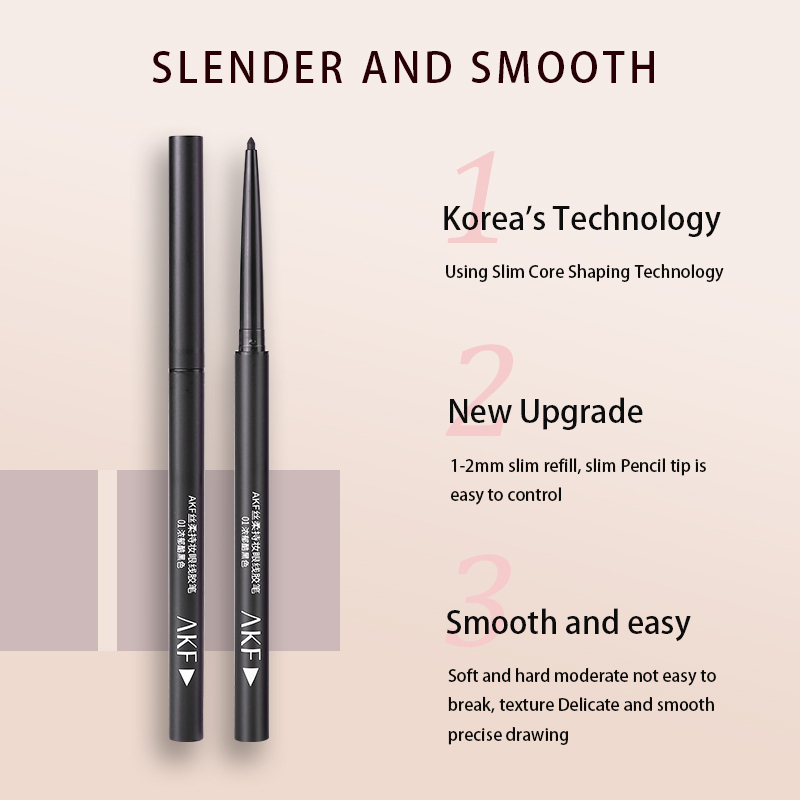 Bút kẻ mắt AKF chống thấm nước lâu trôi  chống nhòe 2mm