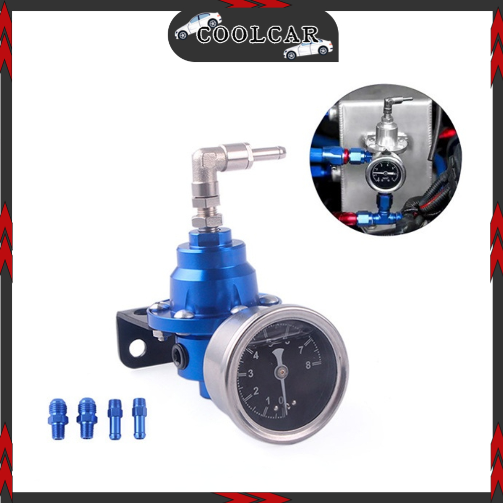 Thiết bị điều chỉnh áp suất nhiên liệu với đồng hồ đo dầu 1: 1 160psi 160psi - CoolCar