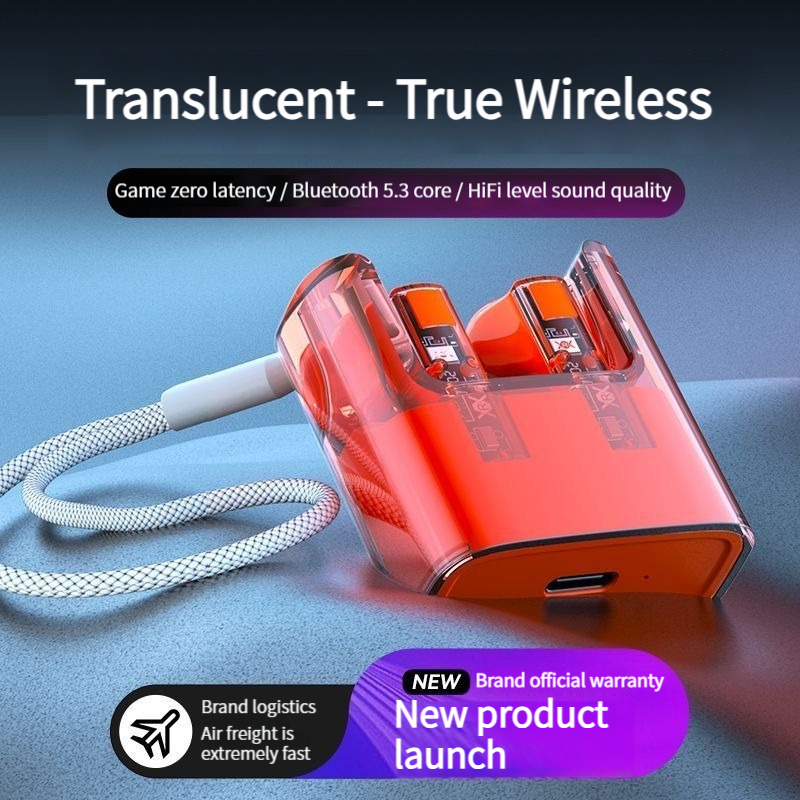 Tai Nghe Bluetooth 5.3 TWS 2023 Không Dây TWS Kèm Mic Mới 2023