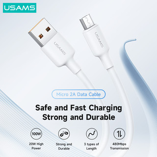 Cáp dữ liệu USAMINSHENG 0.5M 3A 2A sạc nhanh Micro USB USB C Type-C sang Type-C