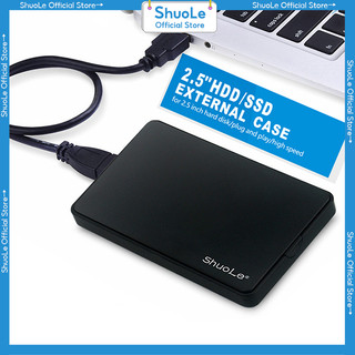 Box ổ cứng di động 2.5 inch usb3.0 shuole - dùng cho hdd, ssd