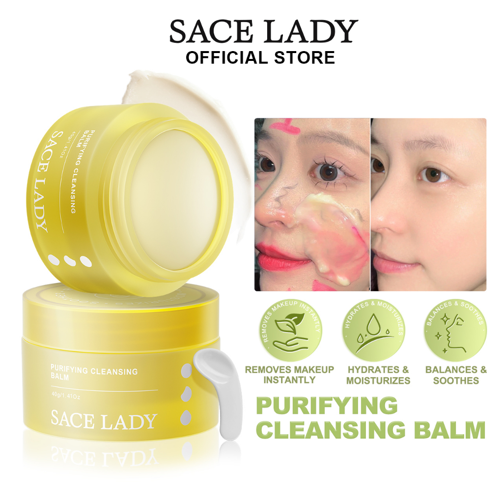 Sáp tẩy trang SACE LADY 40g làm sạch sâu cho da nhạy cảm