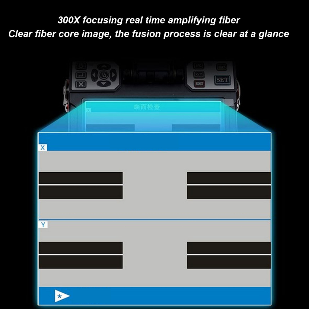 Bán nóng Máy ghép nối sợi quang màn hình 5in hàn hoàn toàn tự động 100‑240V