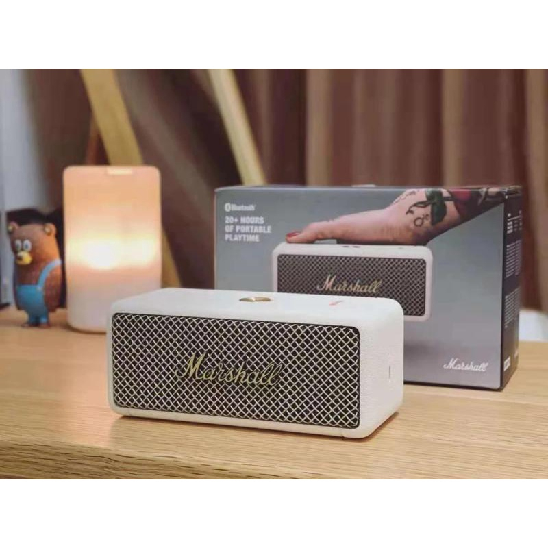 Loa bluetooth marshall emberton-original, không dây, chống nước ipx7, thể thao, âm thanh nổi, ngoài trời