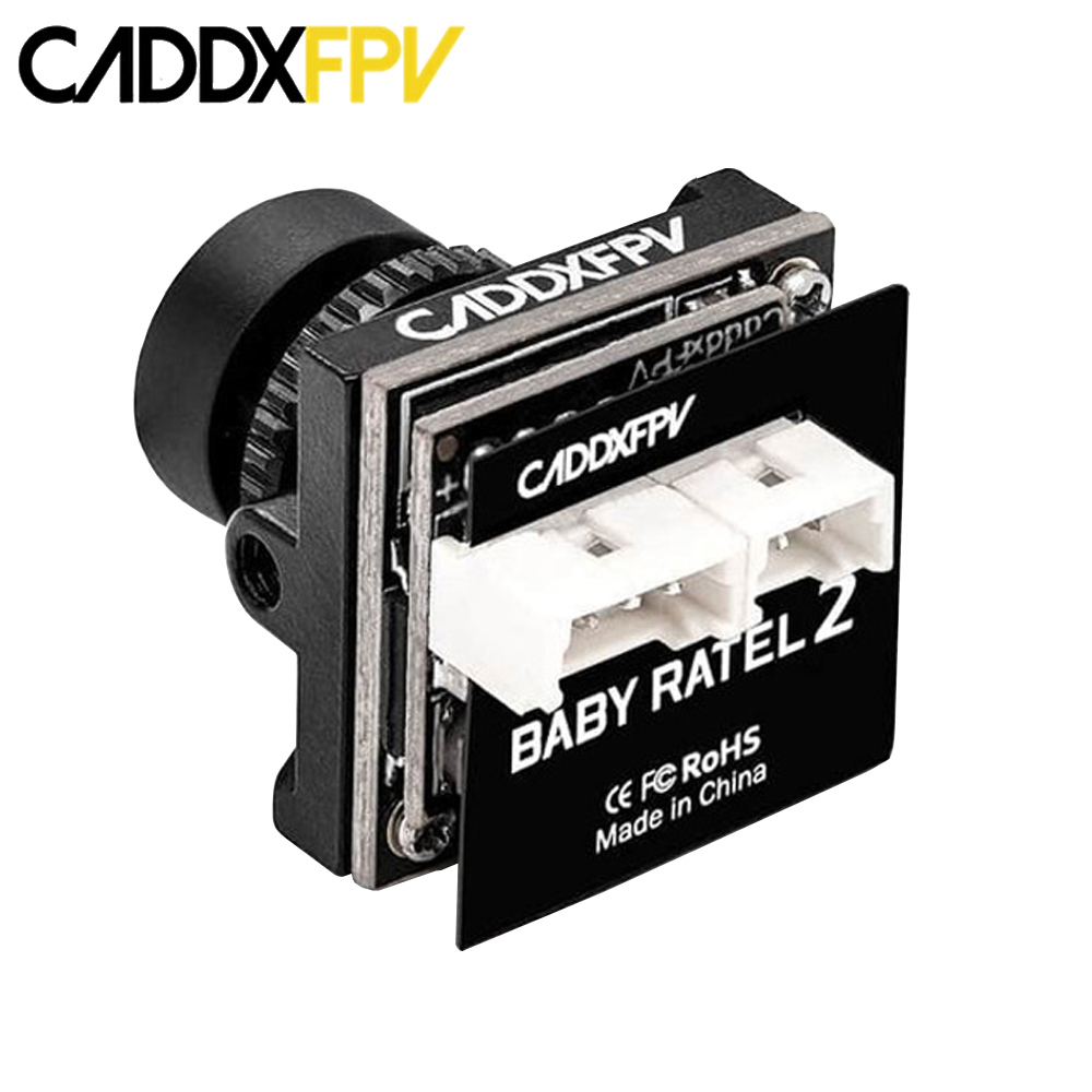 1 cái caddx baby ratel 2 nano 1200tvl fov165° Cảm biến ánh sáng sao ntsc & pal cvbs máy ảnh fpv có độ trễ thấp cho rc freestyle fpv drone diy