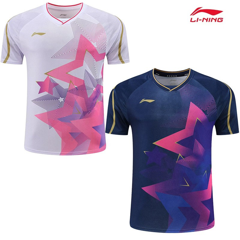 2023 new table tennis jersey nam và nữ chuyên nghiệp jersey ngắn tay t-shirt sấy nhanh thoáng khí thoải mái thấm mồ hôi-hấp thụ thể thao thi đấu jersey