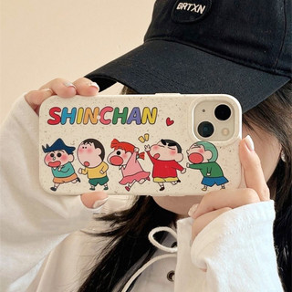 Ốp lưng cho iphone 7 8 6splus 11promax 12 13mini 14plus se x xr xsmax cartoon crayon shin-chan cherry marble ngang netflix