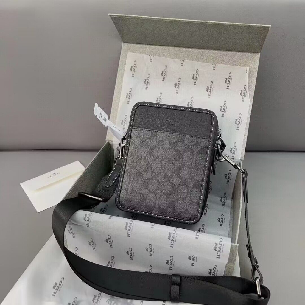 2023 phong cách mới túi đeo vai coac thông thường túi messenger túi vuông nhỏ cao cấp