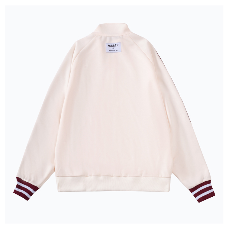 Phong cách hàn quốc neady sportswear track set caual letter thêu áo khoác vải và quần dài