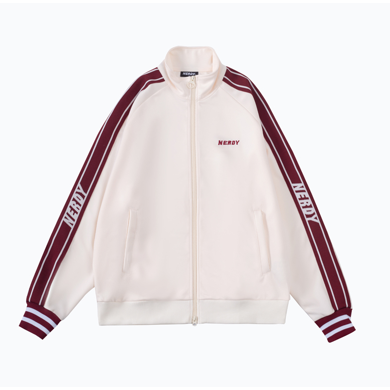 Phong cách hàn quốc neady sportswear track set caual letter thêu áo khoác vải và quần dài