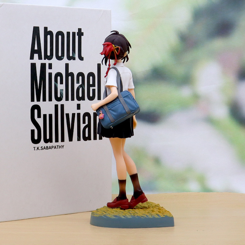 21cm miyamizu mitsuha anime figure movie tên bạn tachibana taki pvc action figures mô hình nhật bản bức tượng nhỏ sưu tầm búp bê trẻ em quà tặng đồ chơi