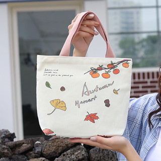Túi vải nhật bản hoạt hình dễ thương, túi bento dạy kèm, túi xách nhỏ, túi xách nữ
