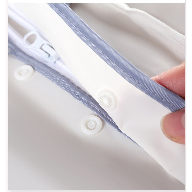 Áo mưa gấu có khóa kéo đẹp, tiện lợi - áo mưa xe máy dài, thời trang, siêu bền