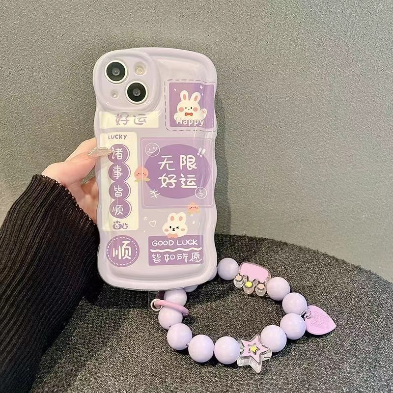 Ốp lưng Realme C53 Nfc C55 Nfc C30s C30 C35 C33 C31 C25 C25s C25Y C21Y C21 C20 C17 C15 C12 C11 C3 C2 C1 Narzo 50A Prime 50i 20 30A 10 9 7i 8 Pro 6 5 Pro 5i 5s 3 Pro Cartoon Letter Rabbit Bear Wristband Soft Phone Case