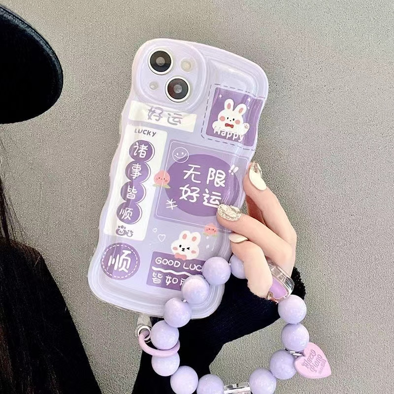 Ốp lưng Realme C53 Nfc C55 Nfc C30s C30 C35 C33 C31 C25 C25s C25Y C21Y C21 C20 C17 C15 C12 C11 C3 C2 C1 Narzo 50A Prime 50i 20 30A 10 9 7i 8 Pro 6 5 Pro 5i 5s 3 Pro Cartoon Letter Rabbit Bear Wristband Soft Phone Case